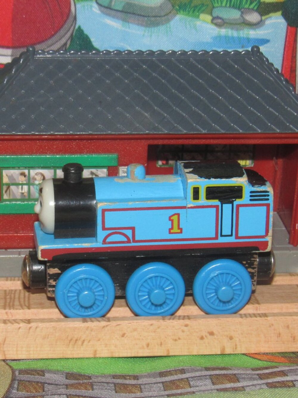 Thomas Wooden Railway Train Track Engine #1
